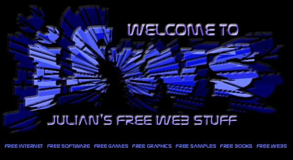 Welcome to Julian's Free Web Stuff!